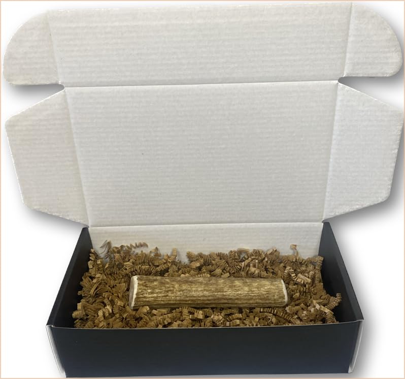 The Antler Box Premium Elk Antler Dog Chews (1 Piece Box)